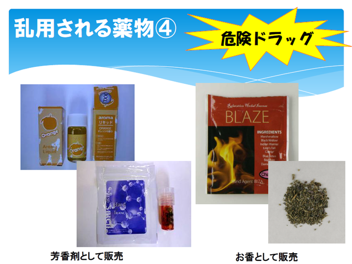 チラシ：違法薬物対策