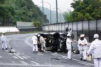 写真：交通事故の捜査