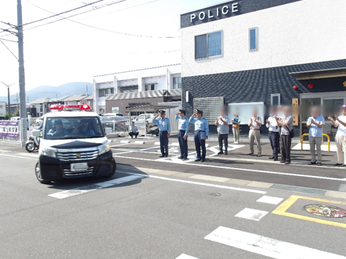 写真：富士南交番開所しました