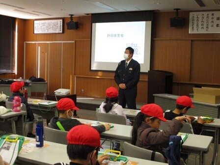 写真：R7.1.28　菊川市立堀之内小学校の社会科見学