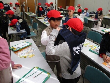 写真：R7.1.28　菊川市立堀之内小学校の社会科見学