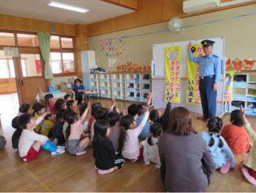 令和7年5月9日 ちびっこおまわりさん任命式