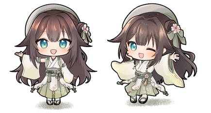 たたりちゃんイラスト